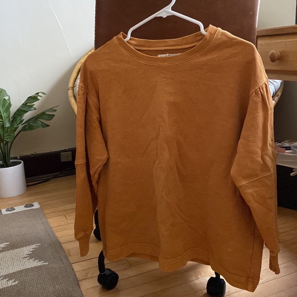 Madewell x Rivet & Thread Puff Sleeve Sweatshirt - Picture 3 of 4